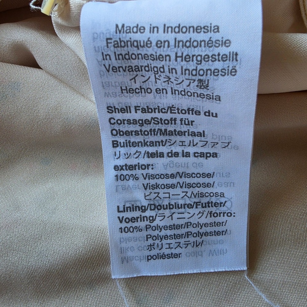Madewell Dress Womens 4 Cream Floral‎ A-Line Short Sleeve Mini Cottagecore - Picture 6 of 10